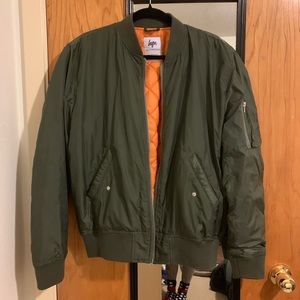 Men’s Green Bomber Jacket